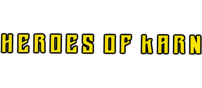 The Heroes Of Karn logo for ZX Spectrum
